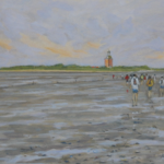 Wattwanderer - kurz vor Neuwerk