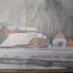 Winter in der Wolfsschlucht in Achim-Baden